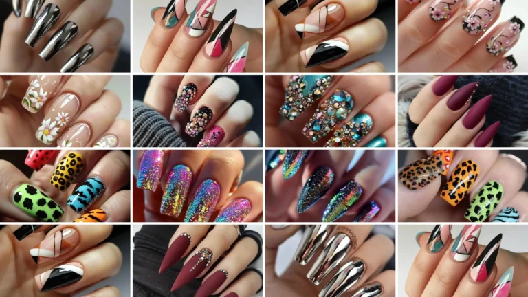 11 Stunning Long Nail Art Ideas