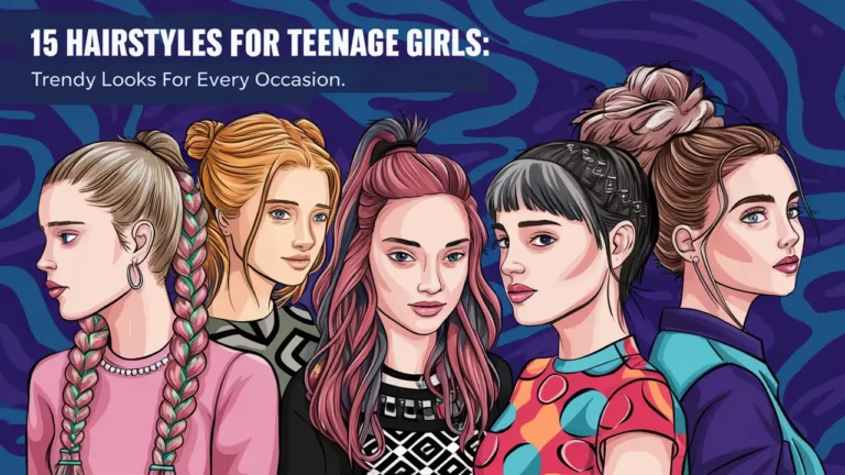 15 Hairstyles for Teenage Girls: Trendy Looks for Every Occasion